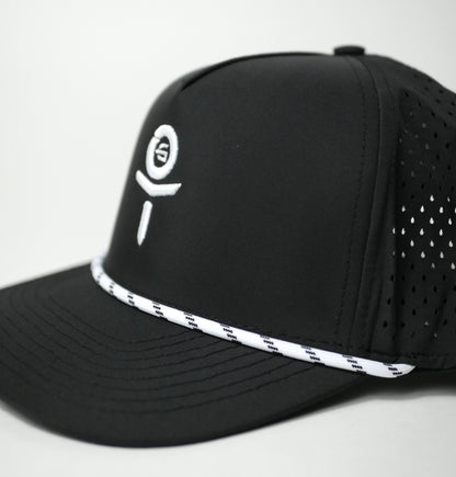 Black OTG V1 Rope Hat