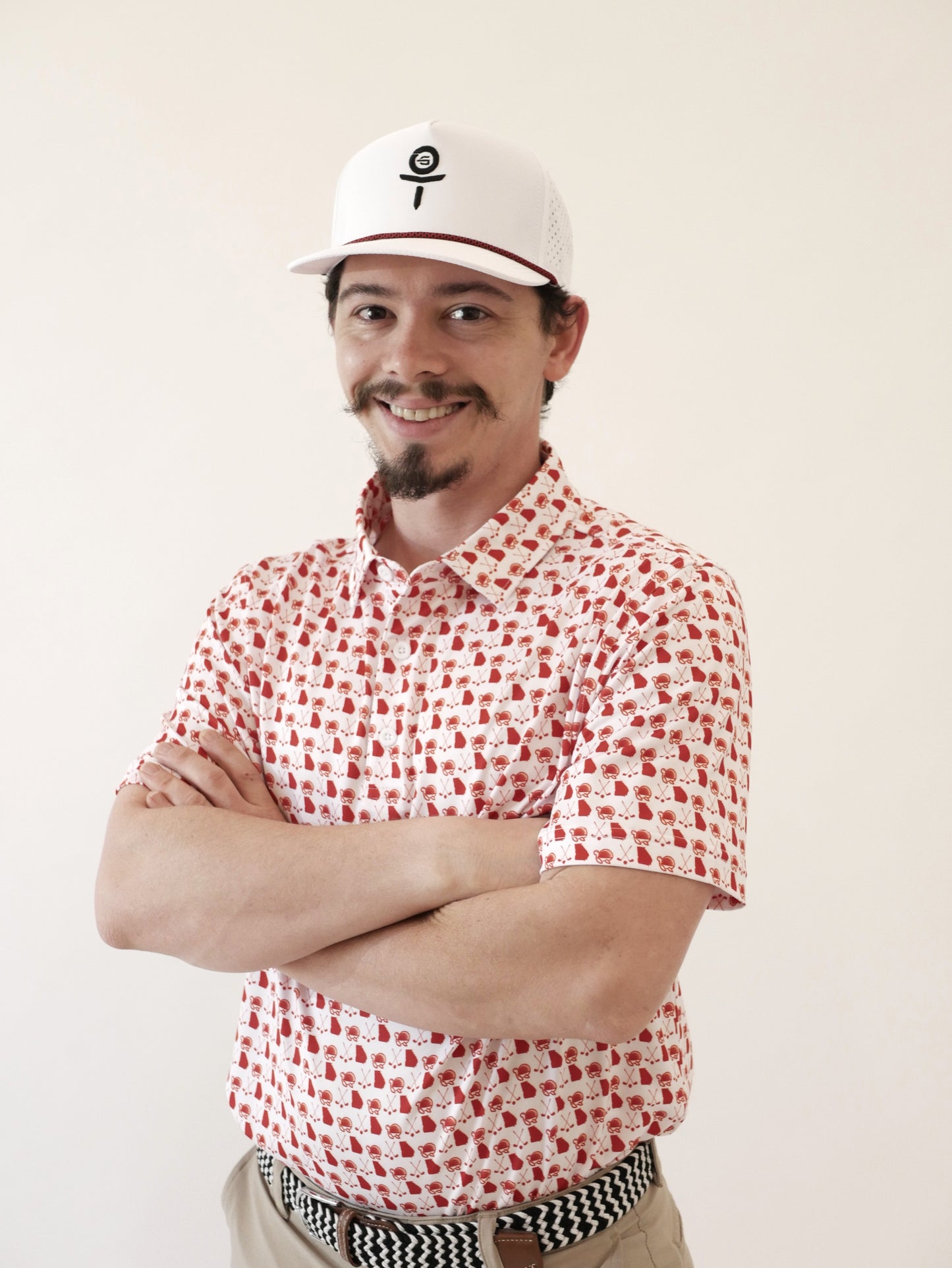 Men's GA x Red OTG Polo