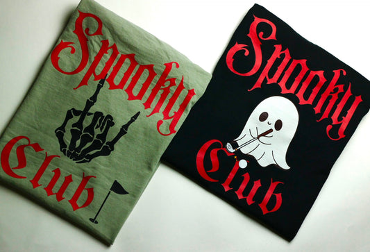 Limited Edition OTG Spooky Club Bundle - Black & Army Green T-Shirts