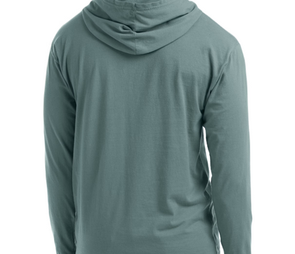 Unisex OTG V1 T-Shirt Hoodie - Cypress Green